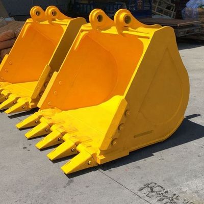 耐久性のある掘削機バケツ 建設における掘削と材料の取り扱いを強化するために