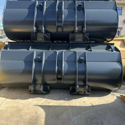 Excavator and forklift buckets: 0.5 cubic meters, 0.8 cubic meters, 1 cubic meter, 3 meters, 3.1 meters.